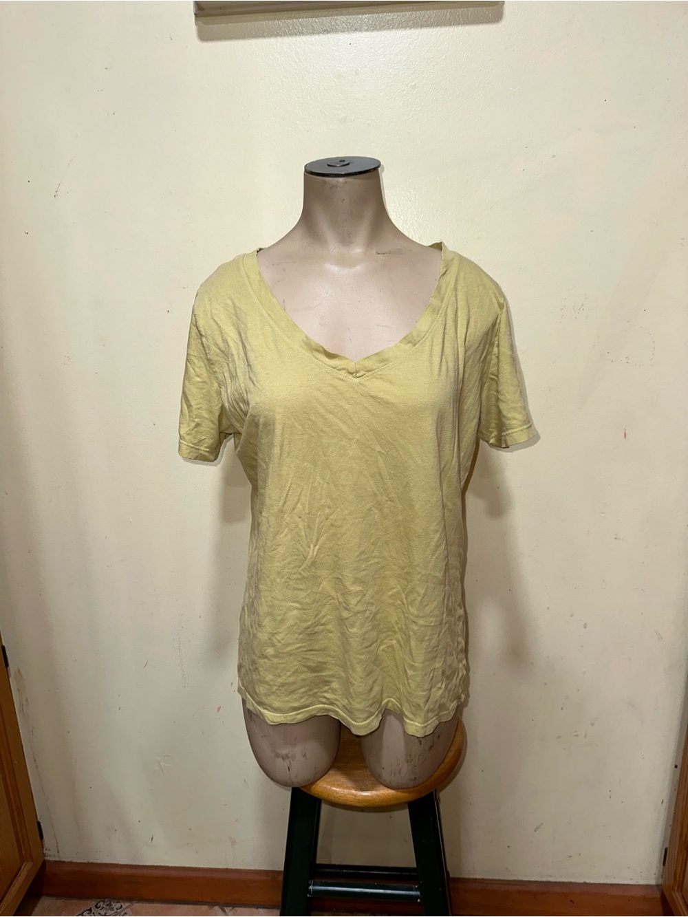 Woman’s Jungmaven short sleeve tee shirt v neck